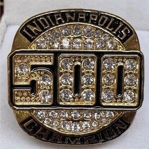 Indianapolis 500 Champion A. J. FOYT Custom Ring—Stunning